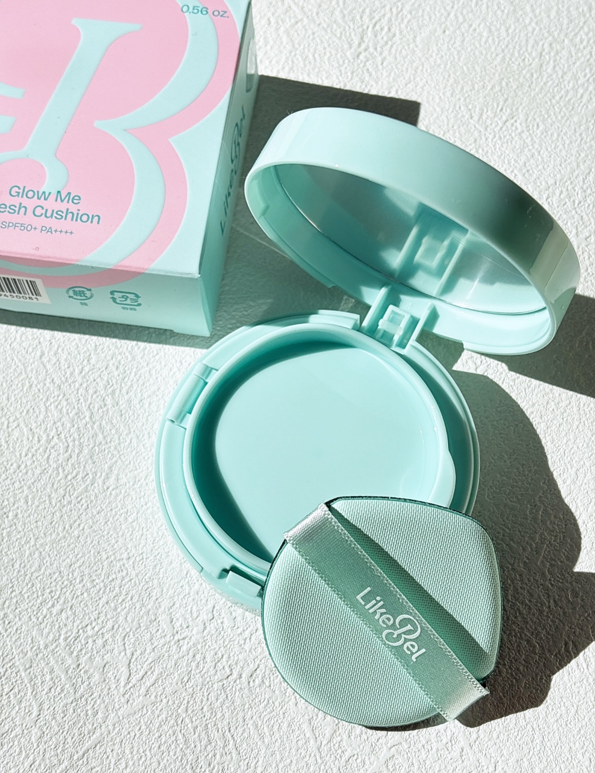 Glow me mesh cushion /Likebel/クッションファンデーションを使ったクチコミ（2枚目）