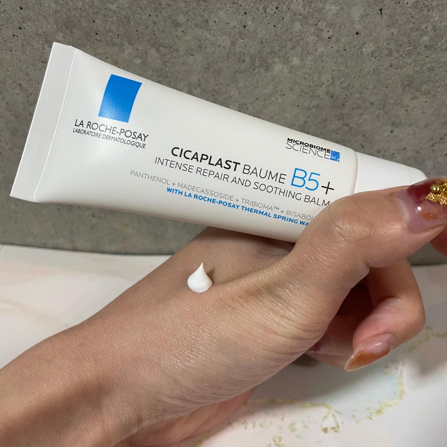 シカプラスト リペアクリーム B5+ /ラ ロッシュ ポゼ/フェイスクリームを使ったクチコミ(2枚目)