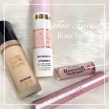 ボーン ディス ウェイ グロウ モイスチュアライジング メイクアップ プライマー/Too Faced/化粧下地を使ったクチコミ（1枚目）