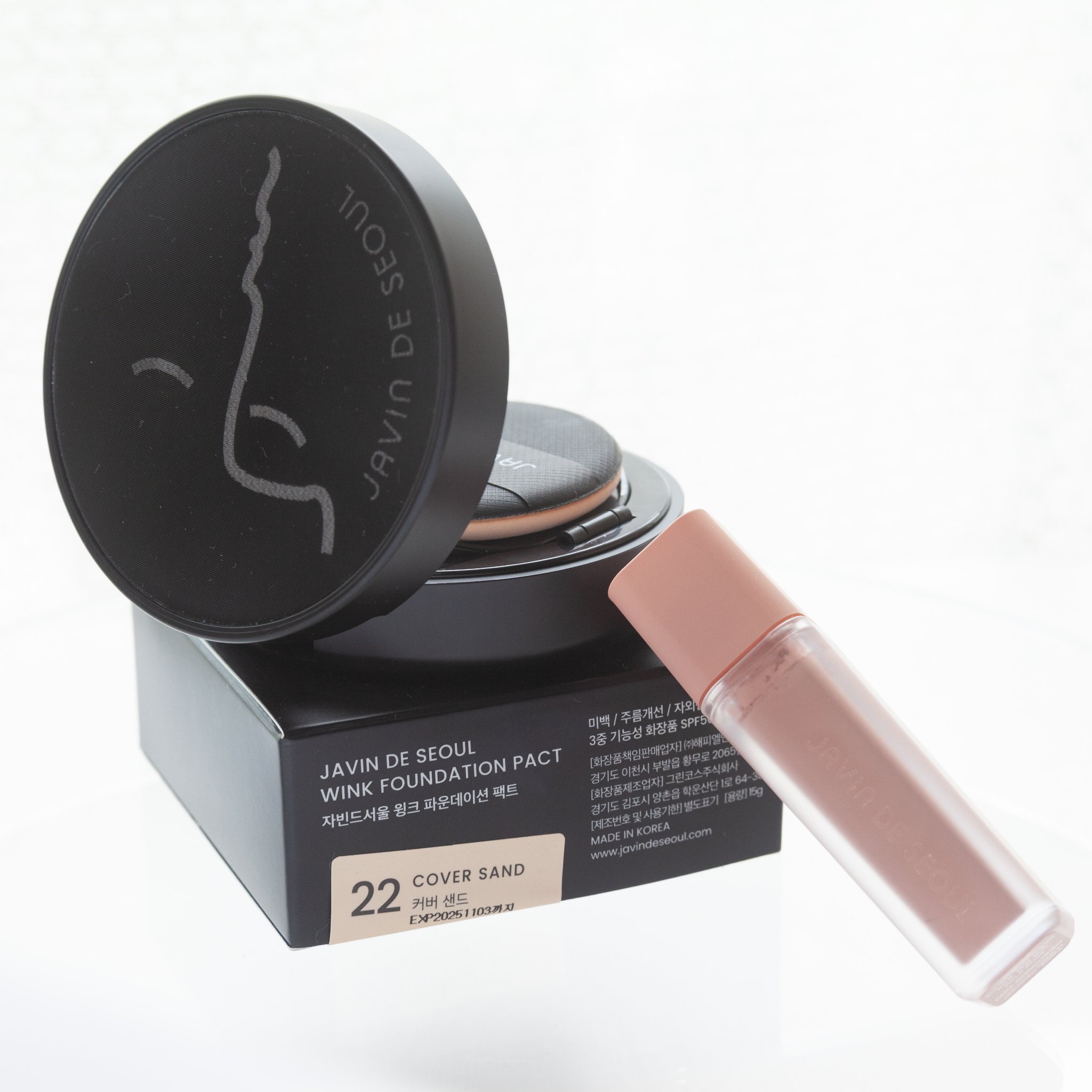 ジャビンドゥソウル ウインクファンデーションパクト/Javin De Seoul/クッションファンデーションを使ったクチコミ（1枚目）