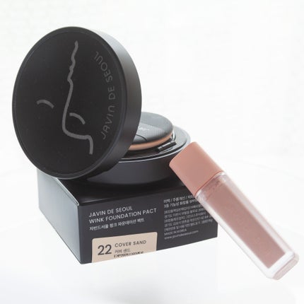 ジャビンドゥソウル ウインクファンデーションパクト/Javin De Seoul/クッションファンデーションを使ったクチコミ(1枚目)