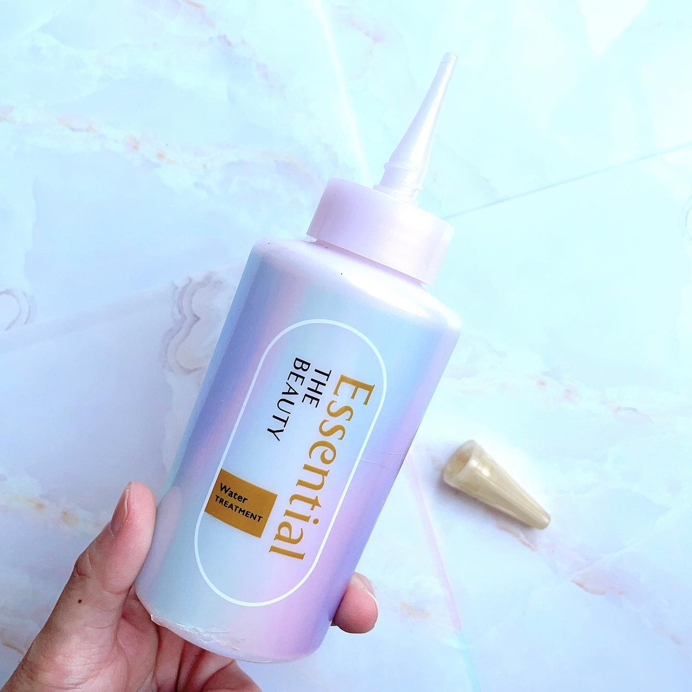 エッセンシャル プレミアム ウォータートリートメント EXスムース/エッセンシャル/アウトバストリートメントを使ったクチコミ(1枚目)