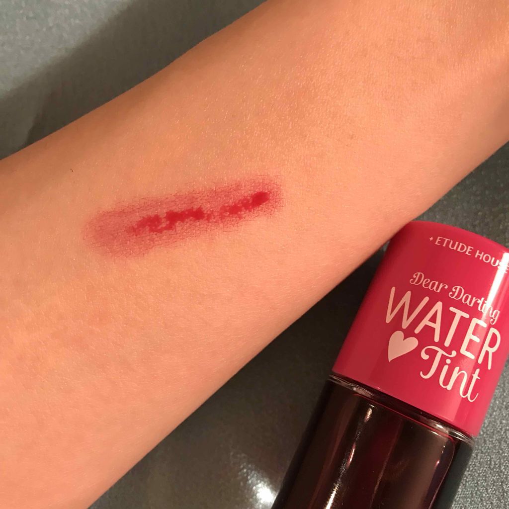 ウォーターティント/ETUDE/リップグロスを使ったクチコミ（3枚目）