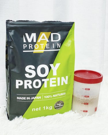 MADPROTEIN ソイプロテインのクチコミ「最近は髪につやがなくなってきたり、細くなったっり切れやすくなるから🥺国内製造 @madprot.....」（2枚目）