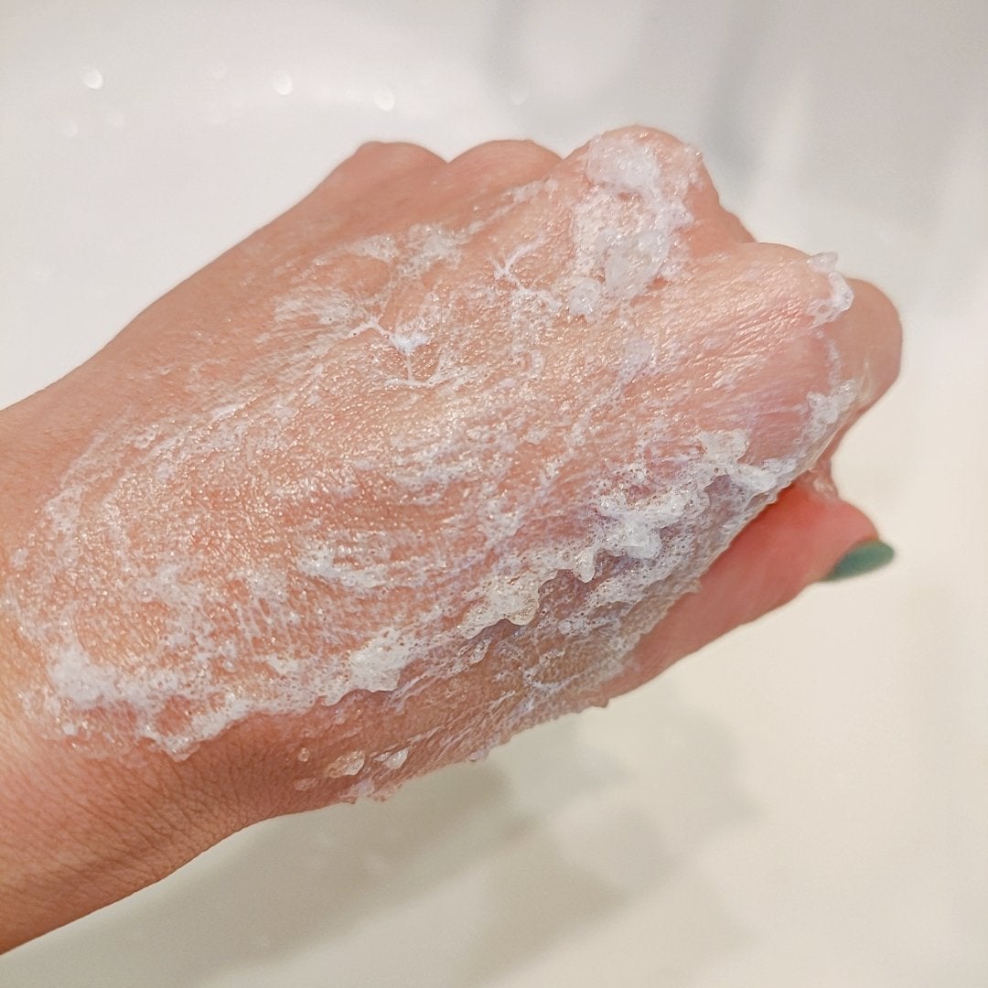 マンナンジェリーハイドロウォッシュ/PLUEST/洗顔料を使ったクチコミ(3枚目)