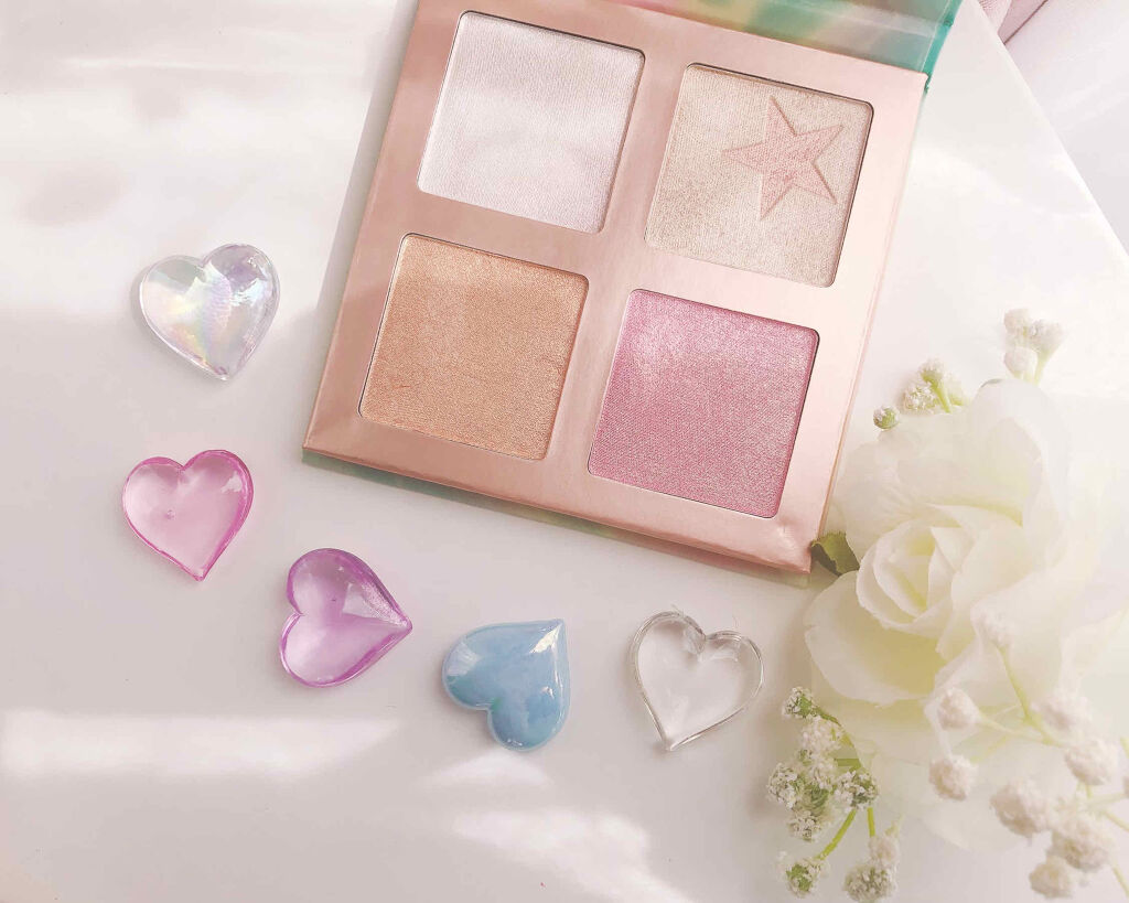 スーパースター ハイライトパレット/FOCALLURE/パウダーハイライトを使ったクチコミ（1枚目）