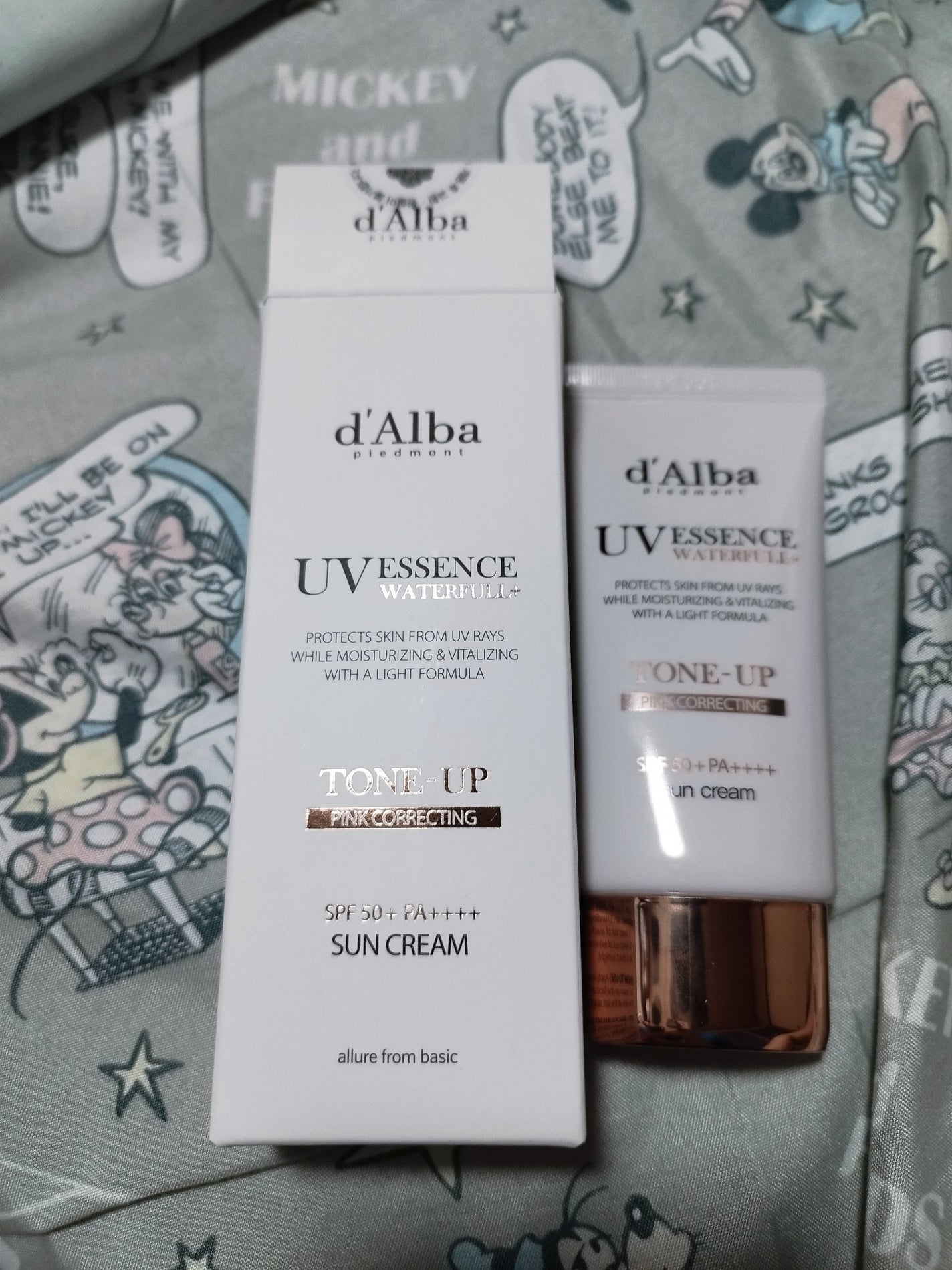 ウォータフルトーンアップサンクリーム/ダルバ/日焼け止めクリームを使ったクチコミ(1枚目)