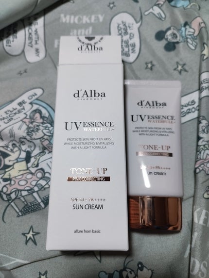 ウォータフルトーンアップサンクリーム/ダルバ/日焼け止めクリームを使ったクチコミ(1枚目)