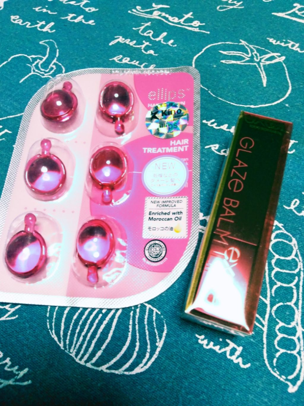 グレイズバームリップ/excel/口紅を使ったクチコミ（1枚目）