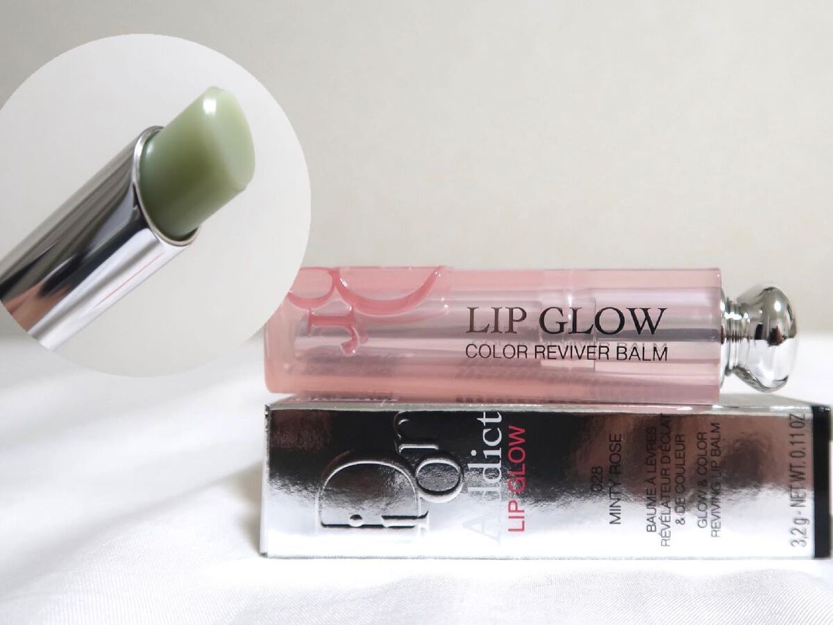 ディオール アディクト リップ グロウ 028 ミンティー ローズ/Dior/リップバームを使ったクチコミ（1枚目）