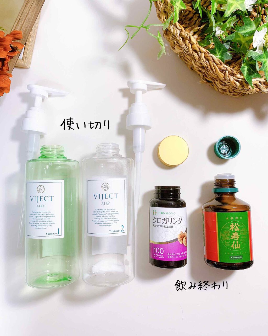 エアリースムース シャンプー／トリートメント/ヴィジェクト/市販シャンプーを使ったクチコミ（1枚目）