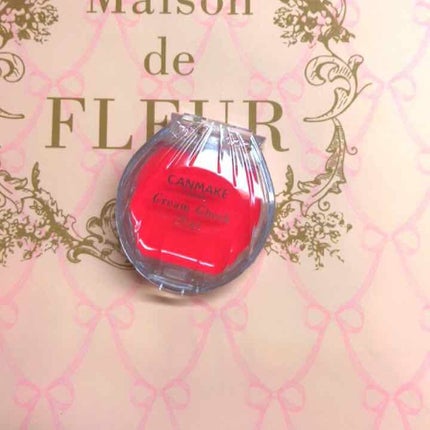 クリームチーク/キャンメイク/ジェル・クリームチークを使ったクチコミ(1枚目)