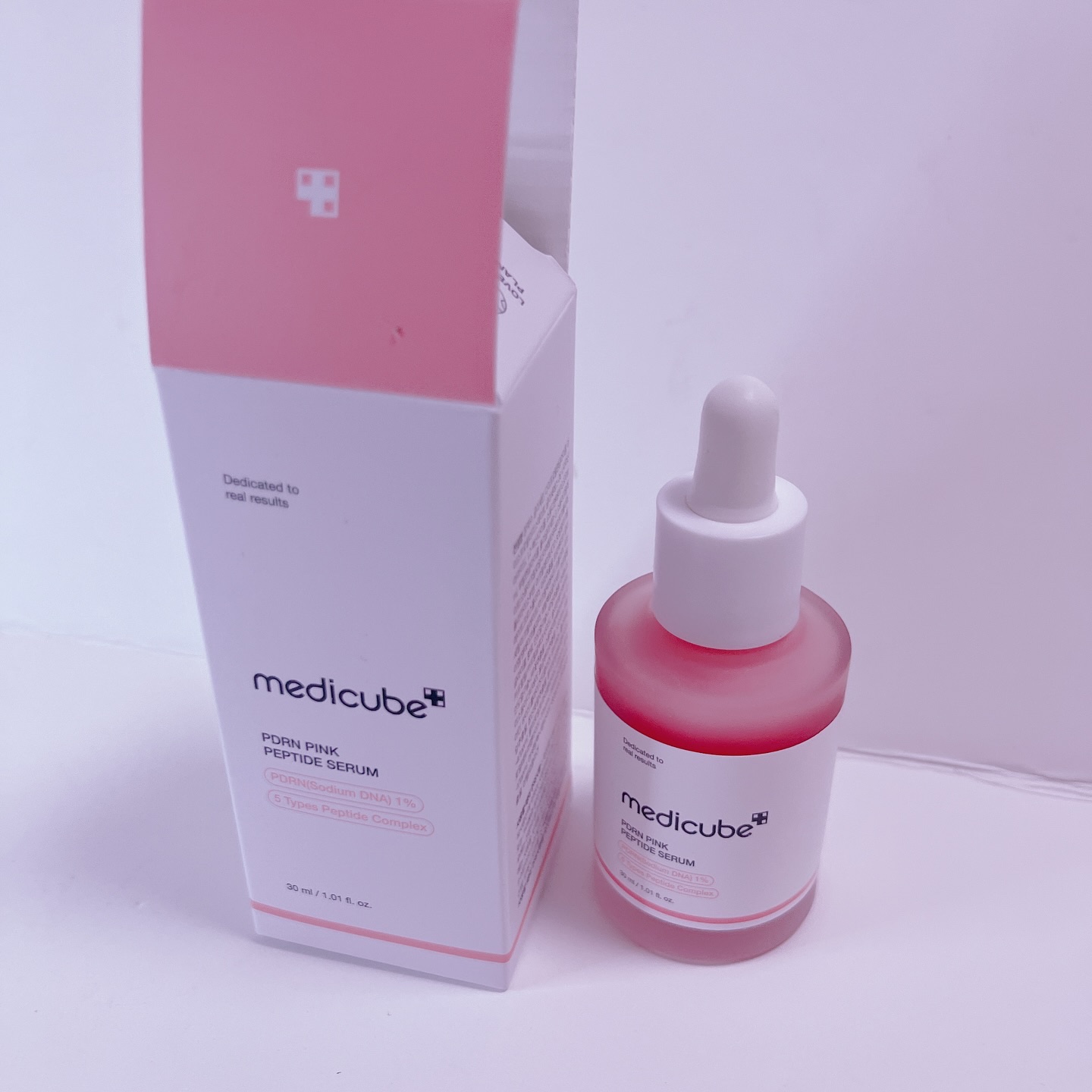 PDRNピンクアンプル PDRN 10,000ppm配合/MEDICUBE/美容液を使ったクチコミ（3枚目）