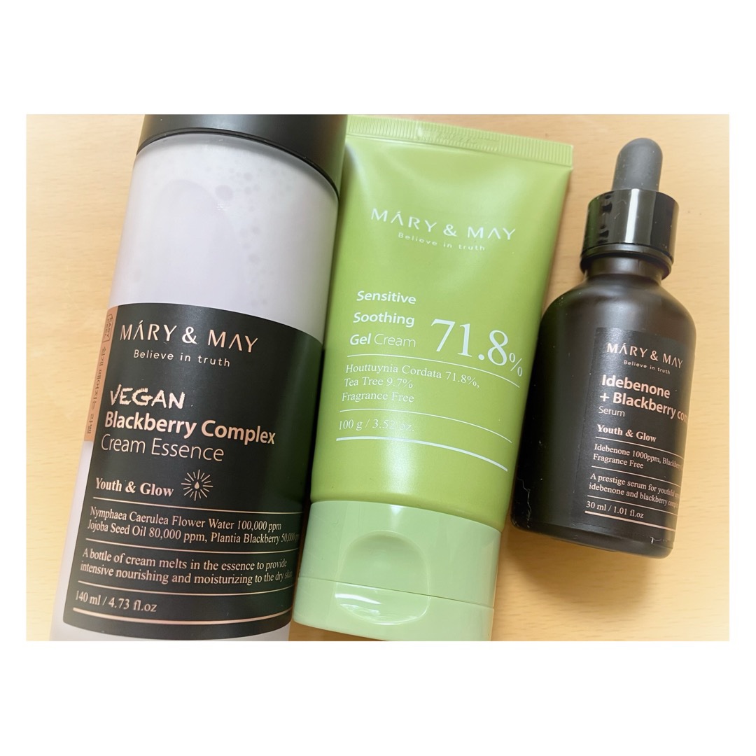 Idebenone＋Blackberry complex serum/MARY&MAY/美容液を使ったクチコミ（1枚目）