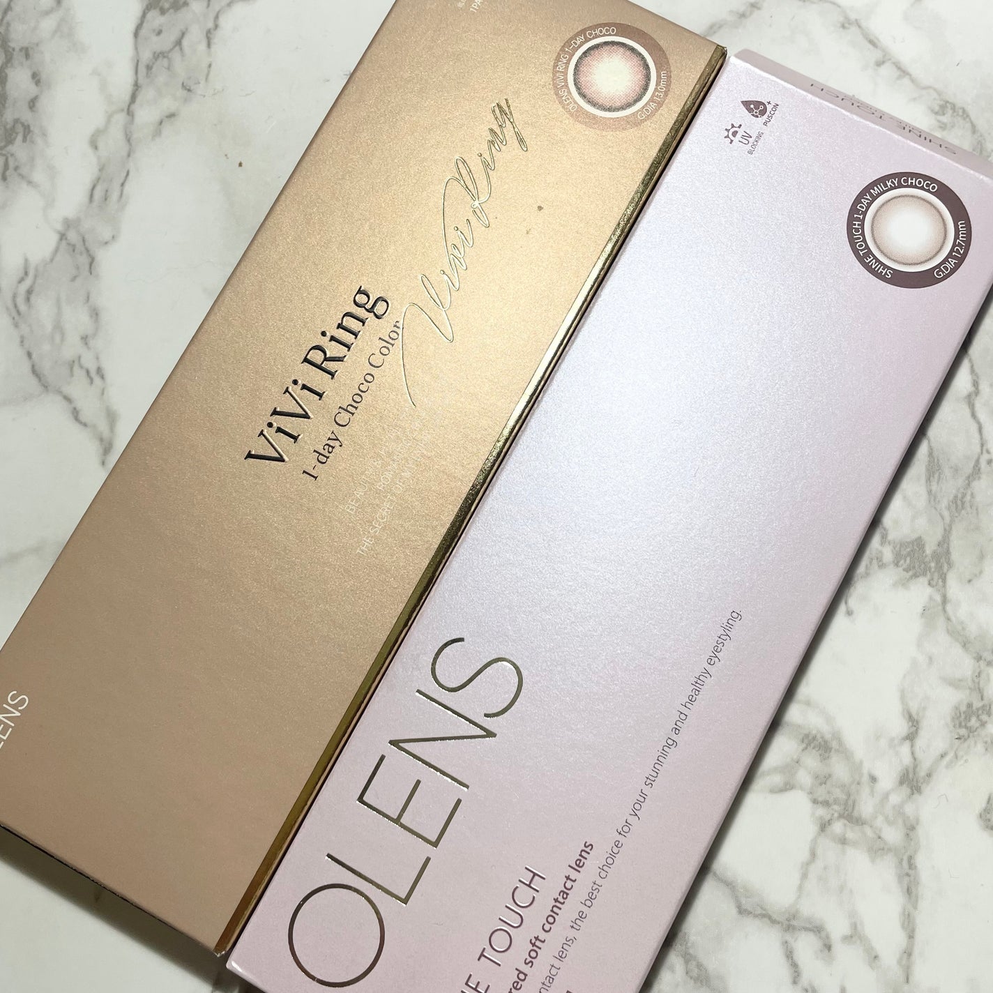 ViVi Ring 1day/OLENS/ワンデー(1DAY)カラコンを使ったクチコミ(5枚目)