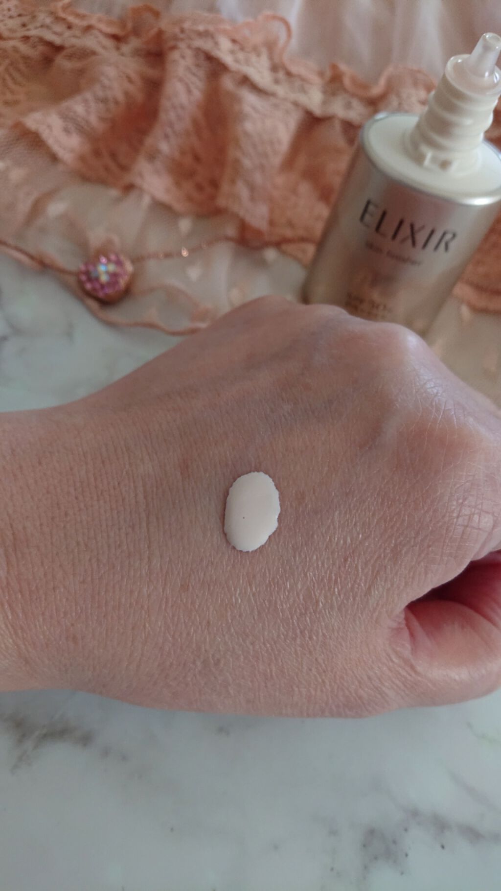 アドバンスド スキンフィニッシャー/エリクシール/フェイスクリームを使ったクチコミ（2枚目）