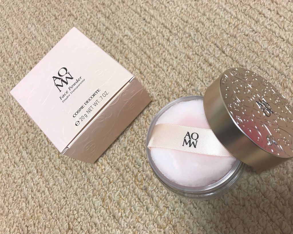 AQ MW フェイスパウダー/DECORTÉ/ルースパウダーを使ったクチコミ(1枚目)