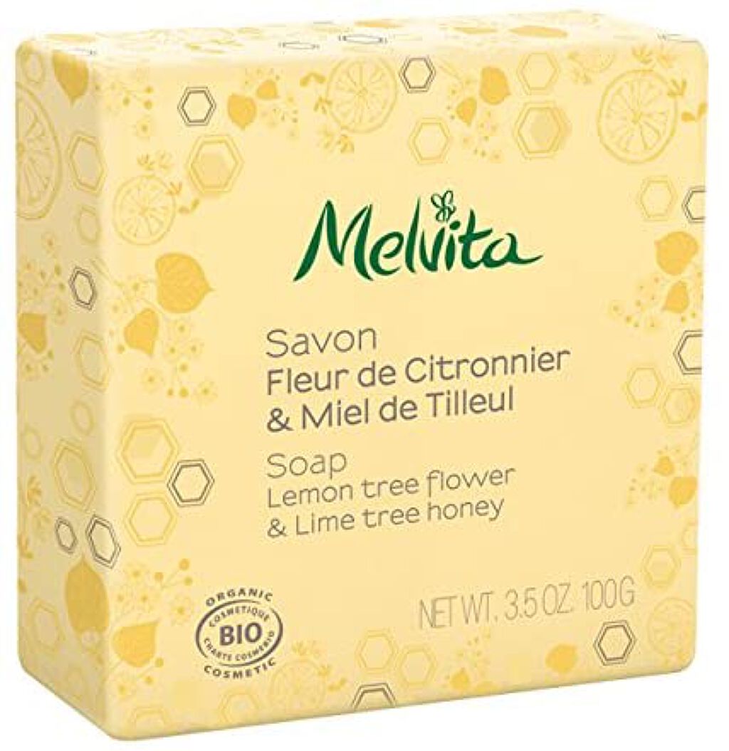 Melvita ビオソープ レモンフラワー&ライムハニー ソープ