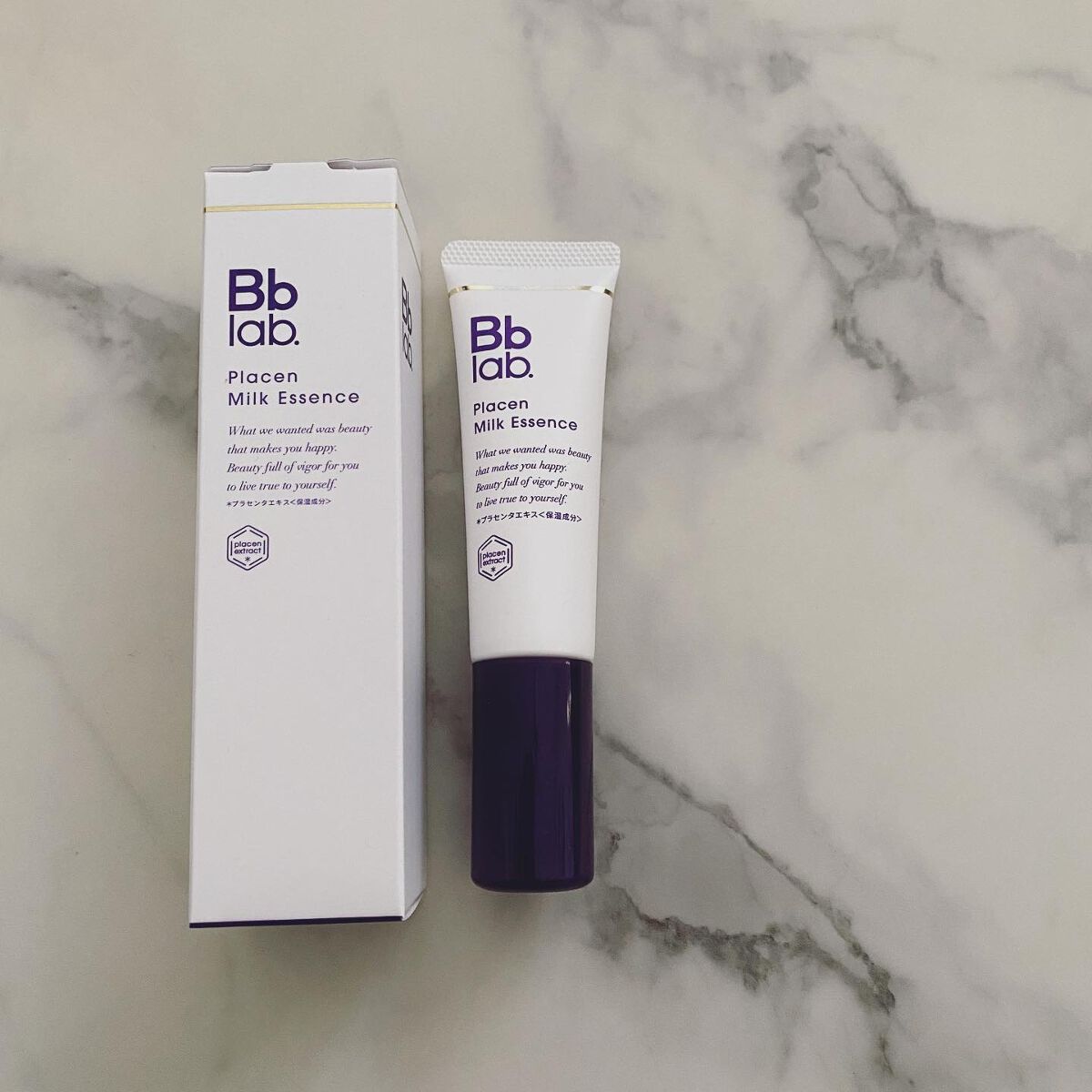 プラセンミルクエッセンス/Bb lab./美容液を使ったクチコミ（1枚目）
