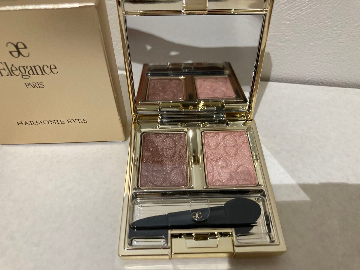 エレガンス アルモニーアイズ/Elégance/アイシャドウパレットを使ったクチコミ(2枚目)
