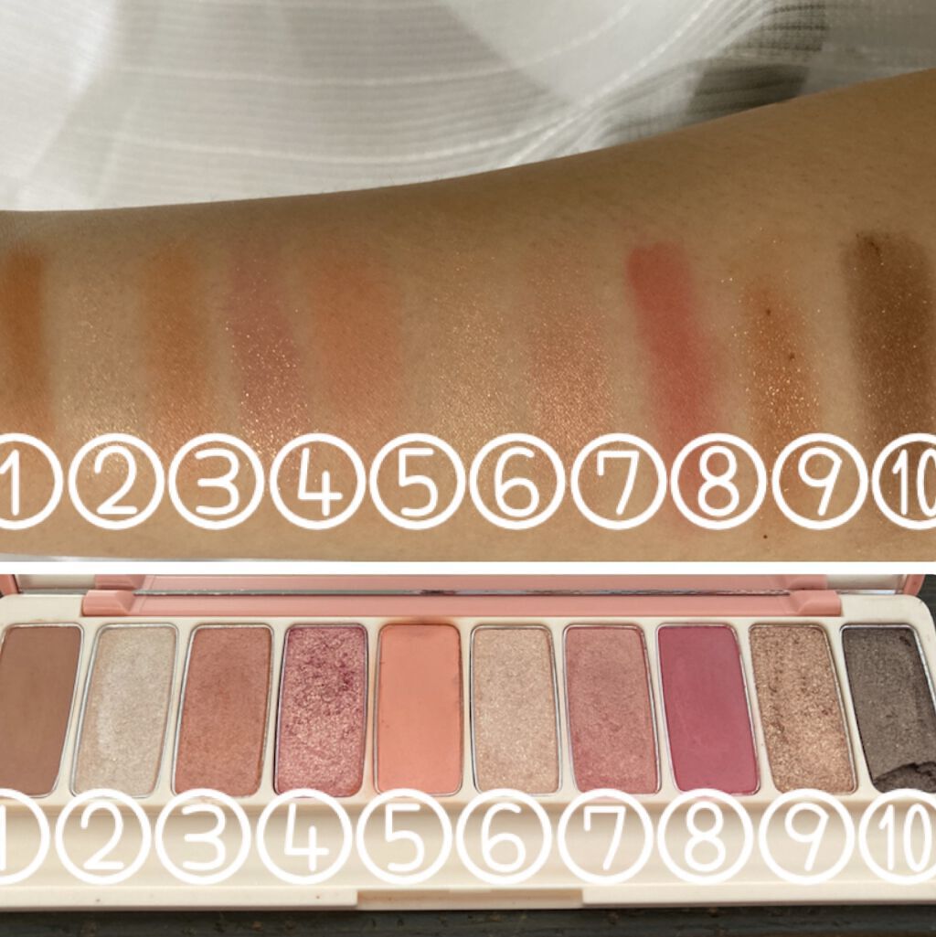 プレイカラー アイシャドウ/ETUDE/アイシャドウパレットを使ったクチコミ（3枚目）