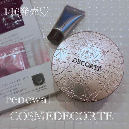 AQ MW フェイスパウダー/DECORTÉ/ルースパウダーを使ったクチコミ(1枚目)