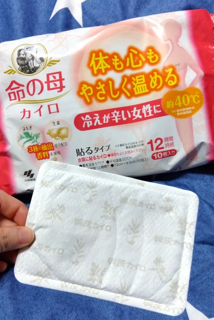 命の母 貼るタイプカイロ/桐灰化学/その他を使ったクチコミ(1枚目)