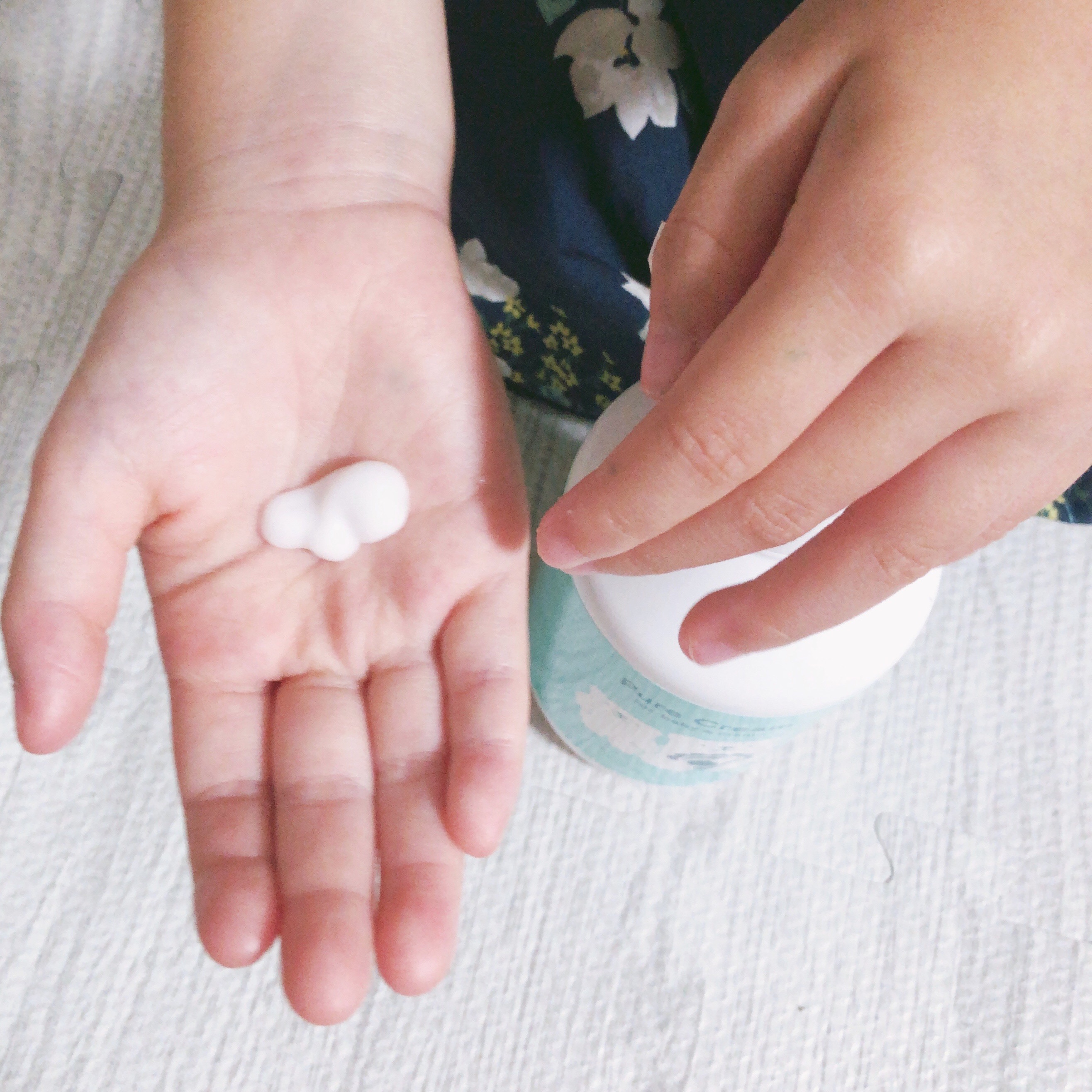 ピュア マテリエ ベビークリーム/pure materie/ボディクリームを使ったクチコミ（2枚目）