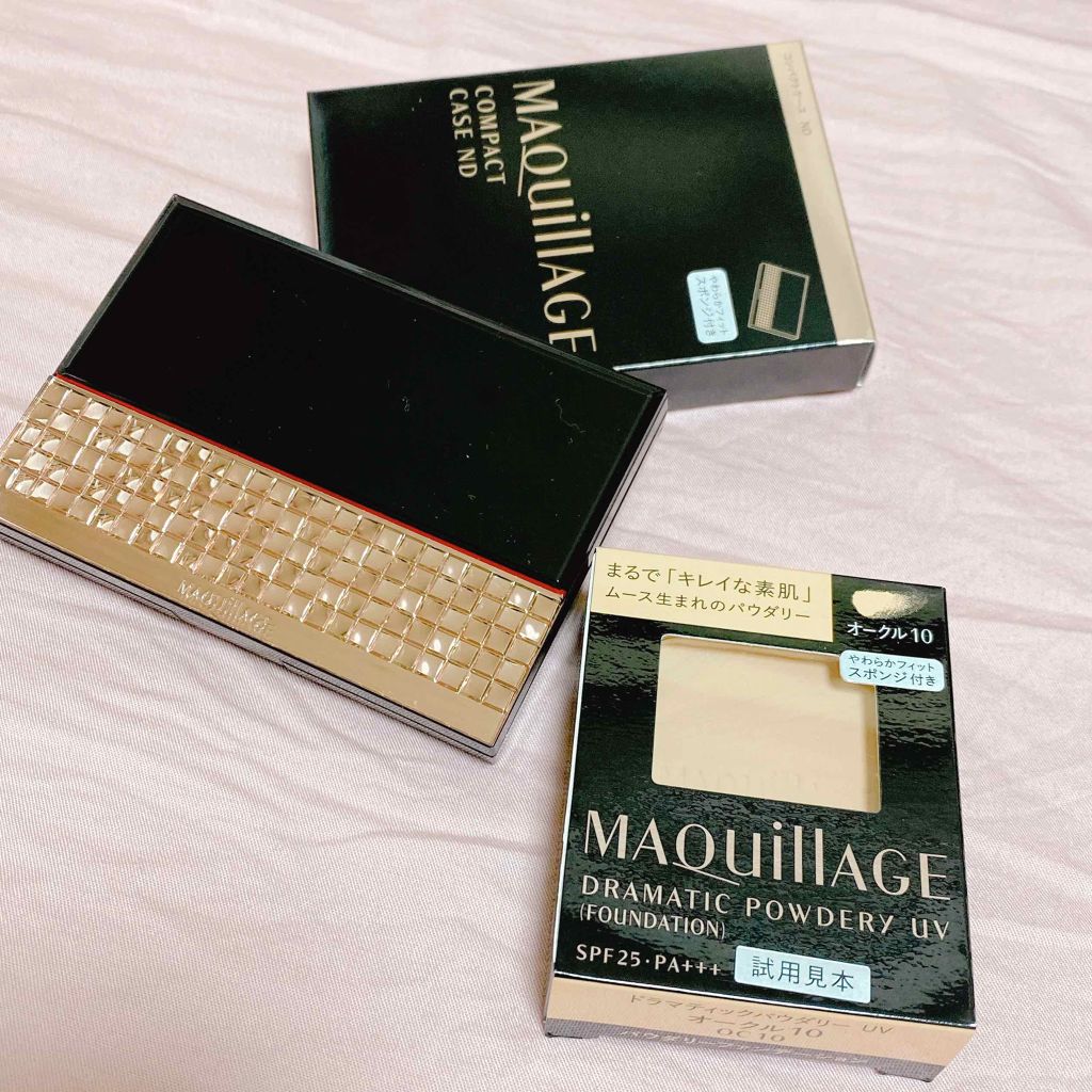 ドラマティックパウダリー UV/マキアージュ/パウダーファンデーションを使ったクチコミ(1枚目)