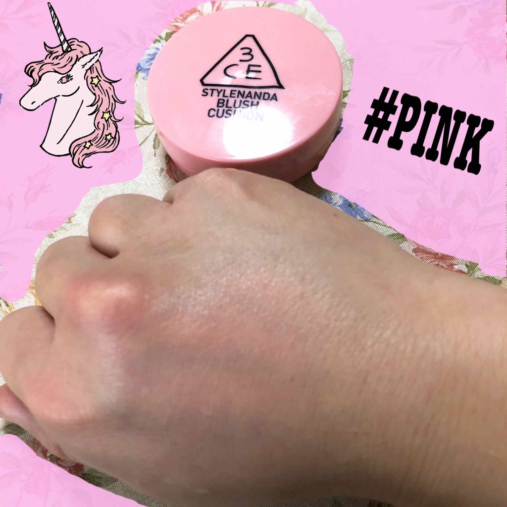 3CE BLUSH CUSHION/3CE/ジェル・クリームチークを使ったクチコミ(1枚目)