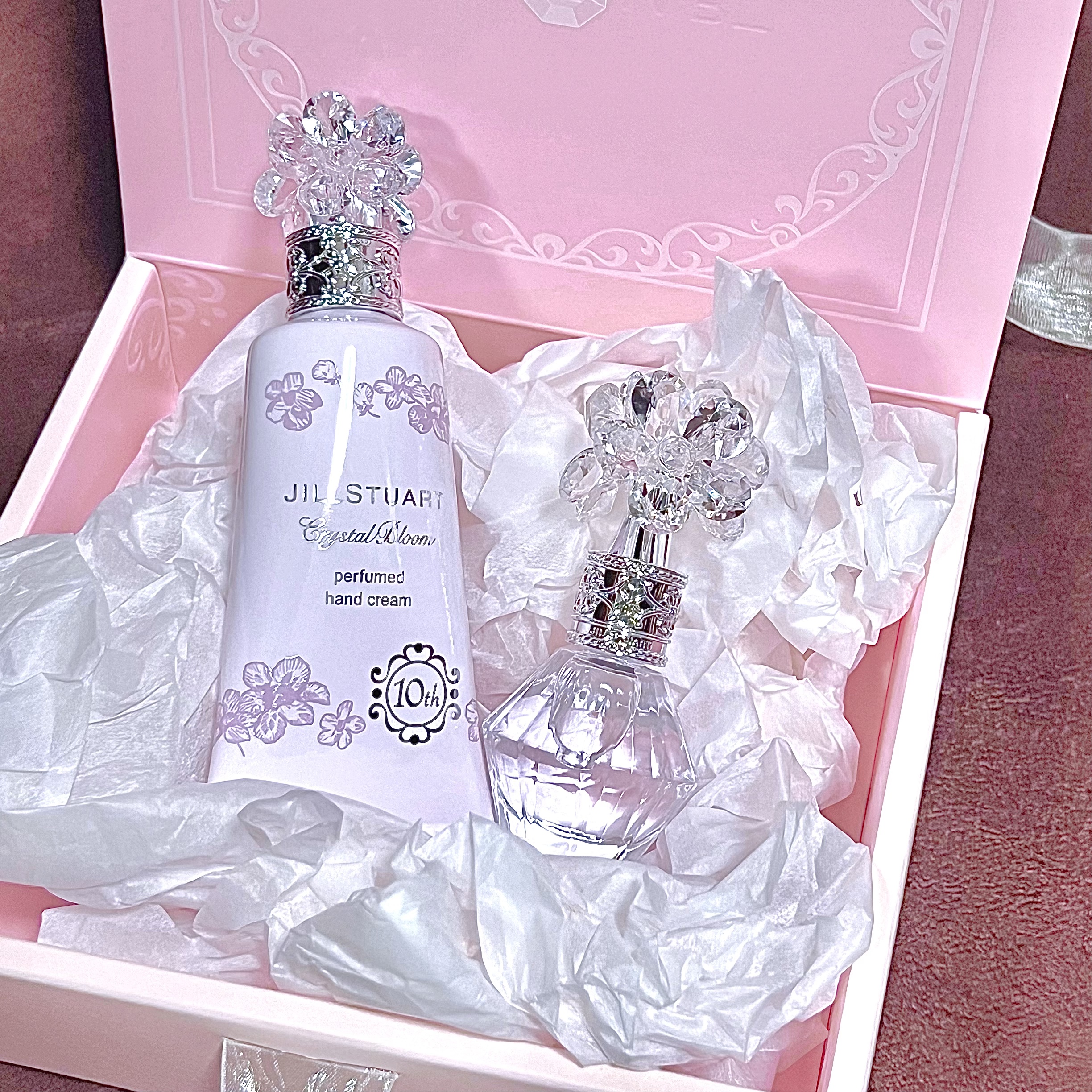 ジルスチュアー ト クリスタルプルーム オードパルファン＆ハンドクリーム ドレスドエディション/JILL STUART/その他キットセットを使ったクチコミ（3枚目）