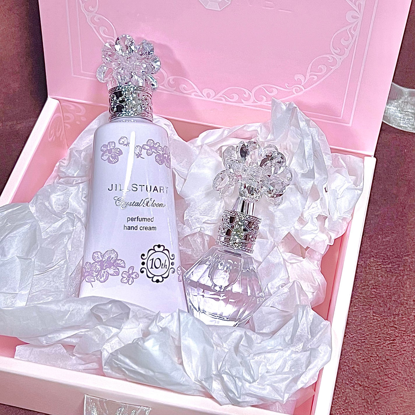 ジルスチュアー ト クリスタルプルーム オードパルファン&ハンドクリーム ドレスドエディション/JILL STUART/その他キットセットを使ったクチコミ(3枚目)