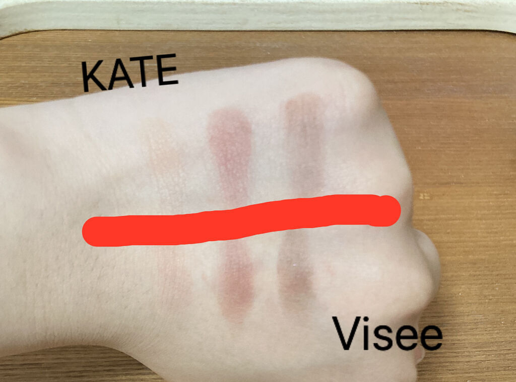 ケイト デザイニングアイブロウ3D/KATE/パウダーアイブロウを使ったクチコミ（3枚目）