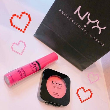 ハイデフィニション ブラッシュ/NYX Professional Makeup/パウダーチークを使ったクチコミ（1枚目）