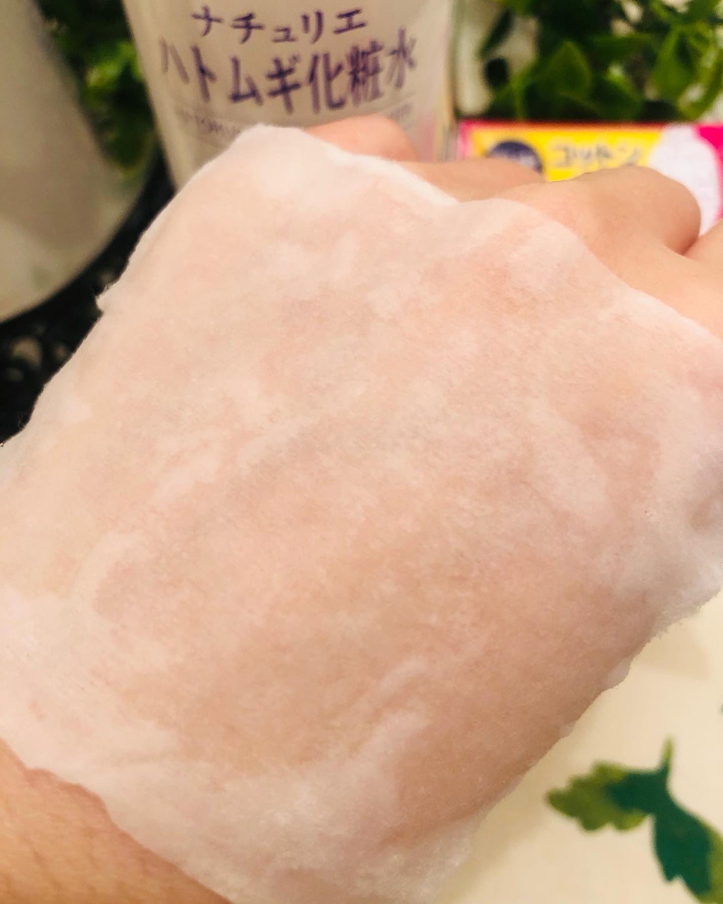 ハトムギ保湿ジェル(ナチュリエ スキンコンディショニングジェル)/ナチュリエ/美容液を使ったクチコミ(7枚目)