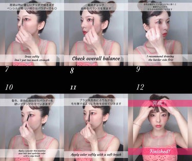 yukko Makeup Artist  on LIPS 「【お詫び】こちらは眉毛の描き方を最初から最後までお伝えしている..」（3枚目）