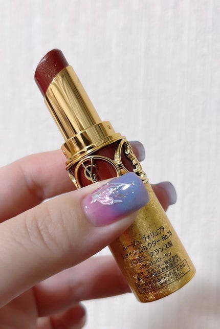 ルージュ ヴォリュプテ シャイン コレクター (NOEL LOOK 2021)/YVES SAINT LAURENT BEAUTE/口紅を使ったクチコミ(3枚目)