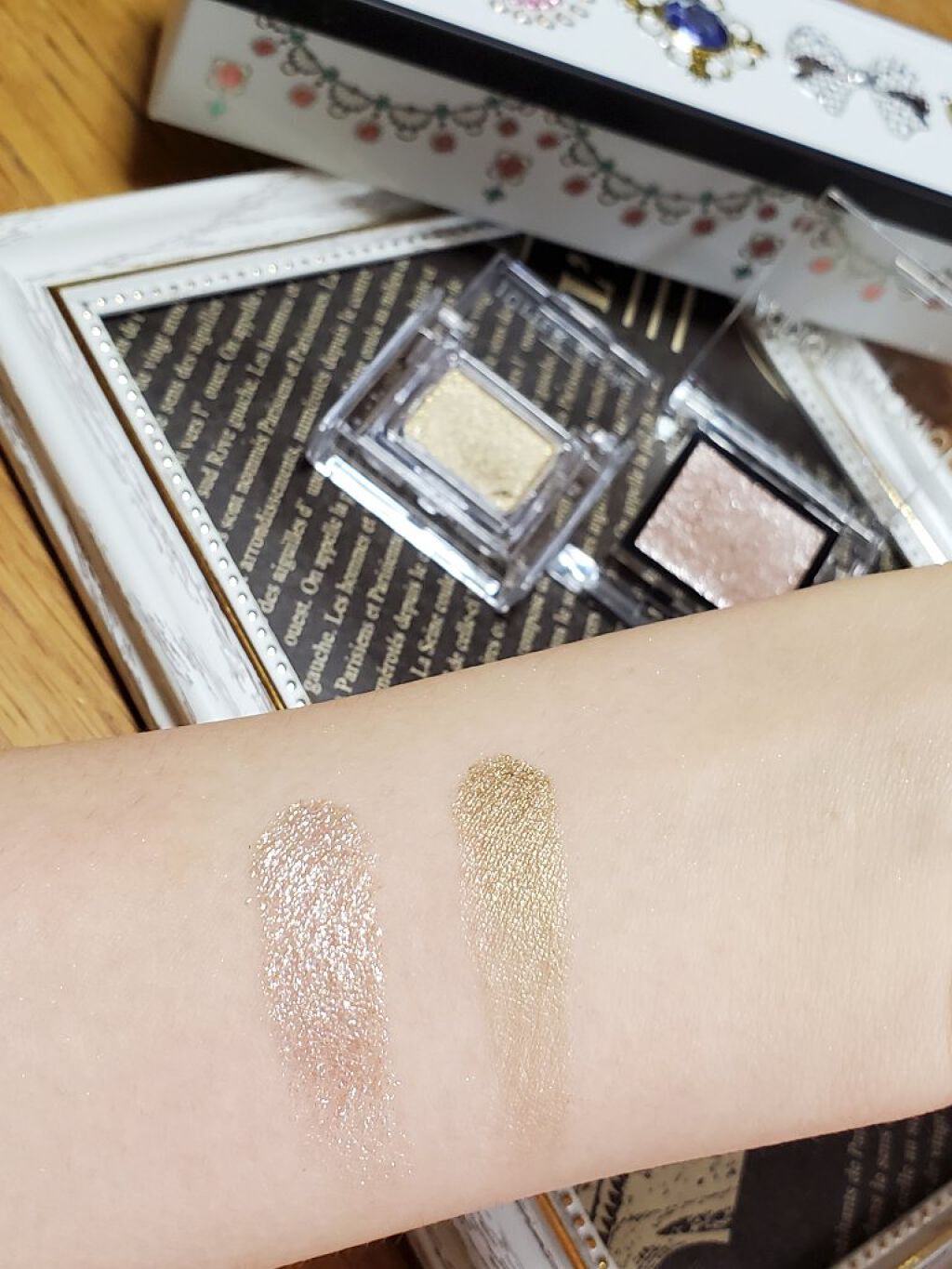 プレスド アイシャドー（レフィル）/shu uemura/単色アイシャドウを使ったクチコミ（2枚目）