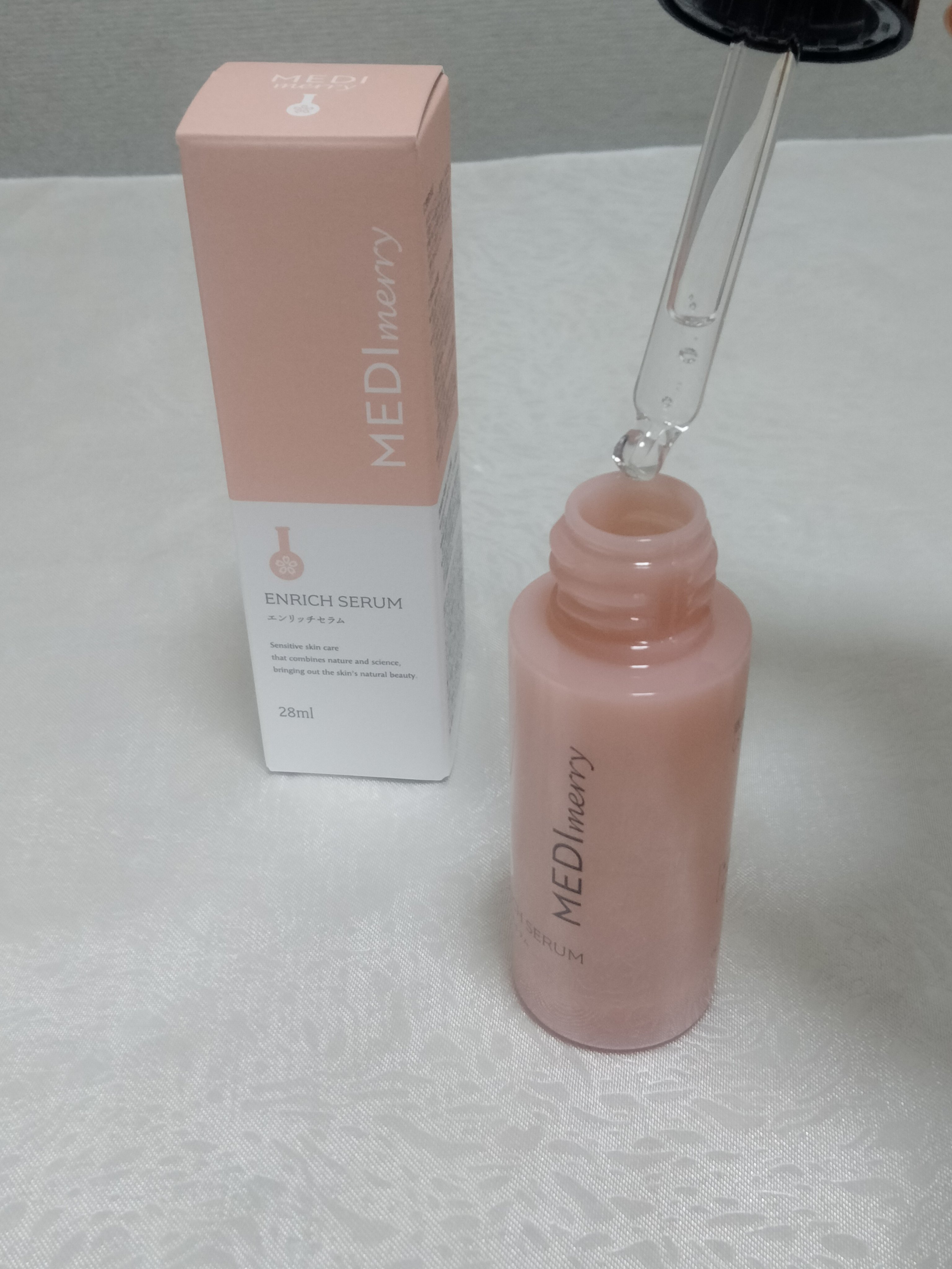メディメリー　エンリッチセラム/MEDIMERRY/美容液を使ったクチコミ（3枚目）