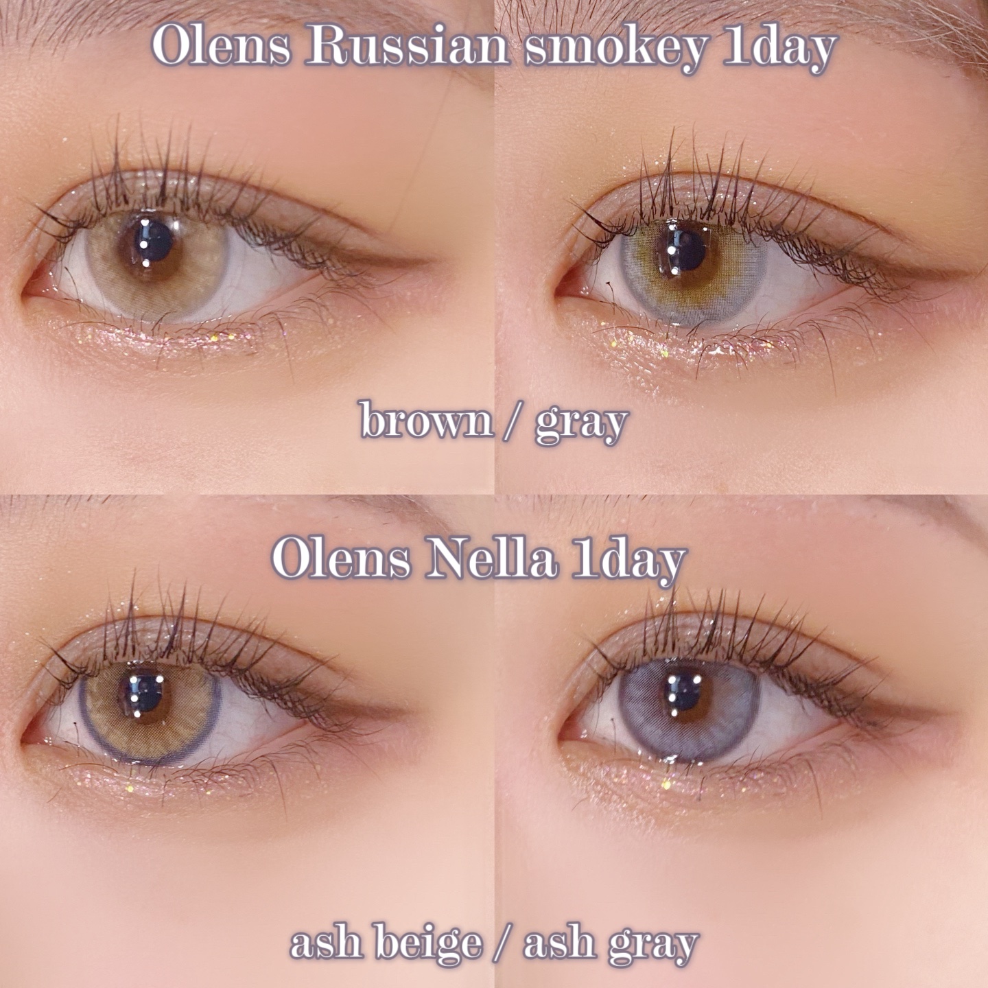 Nella 1day/OLENS/ワンデー（１DAY）カラコンを使ったクチコミ（2枚目）