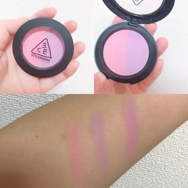 3CE DUO COLOR FACE BLUSH/3CE/パウダーチーク by m❤︎❤︎❤︎