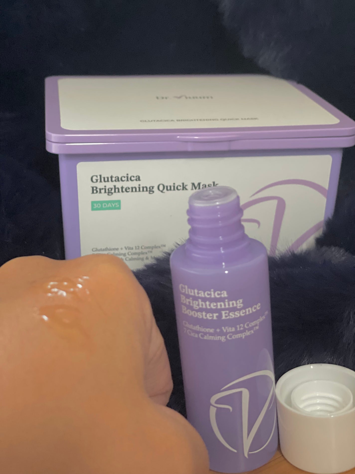 グルタシカ ブライトニングクイックマスク/Dr.Viuum/シートマスク・パックを使ったクチコミ(3枚目)