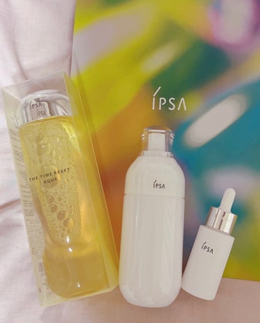 ザ・タイムR アクア yellow 300ml 限定デザイン/IPSA/化粧水を使ったクチコミ（1枚目）