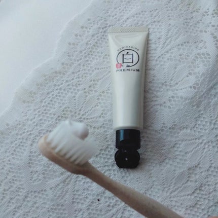 歯磨き堂 薬用ホワイトニングペースト プレミアム/歯磨き堂/歯磨き粉を使ったクチコミ(1枚目)