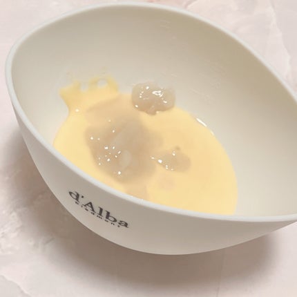 WHITE TRUFFLE SERUM & CREAM MODELING MASK/ダルバ/その他スキンケアを使ったクチコミ(3枚目)