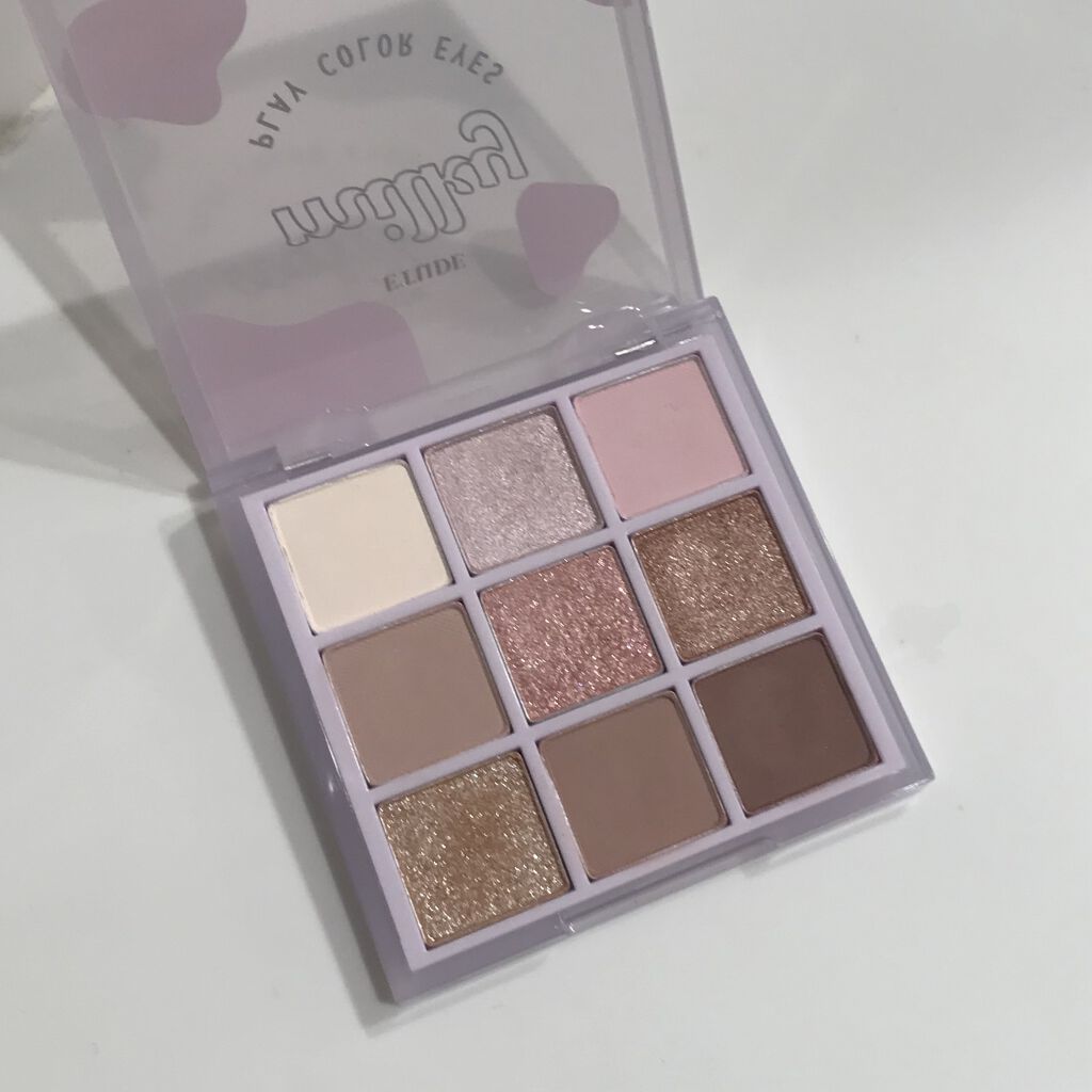 プレイカラーアイズ ≪ミルキーコレクション≫/ETUDE/アイシャドウパレットを使ったクチコミ（2枚目）