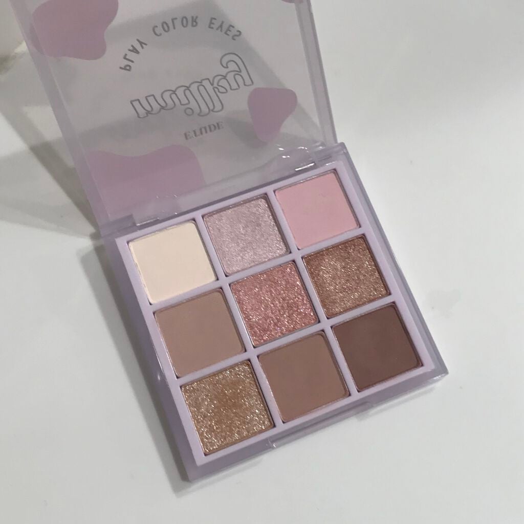 プレイカラーアイズ ≪ミルキーコレクション≫/ETUDE/アイシャドウパレットを使ったクチコミ(2枚目)