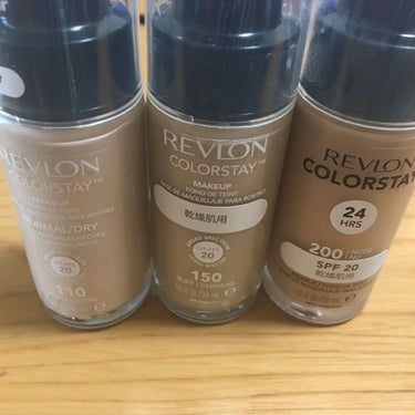 カラーステイ メイクアップ/REVLON/リキッドファンデーションを使ったクチコミ（2枚目）