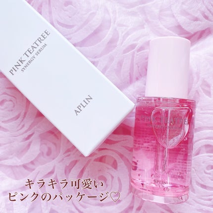 ピンクティーツリーシナジーセラム/APLIN/美容液を使ったクチコミ(4枚目)