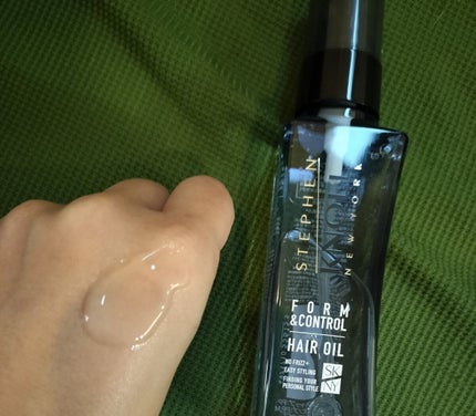 フォルムコントロール ヘアオイル W/スティーブンノル ニューヨーク/ヘアオイルを使ったクチコミ(1枚目)